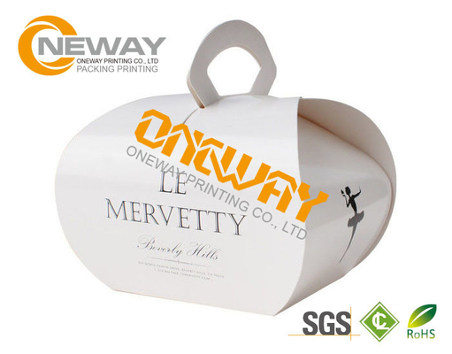 ECO Birthday Cake Packing Box Custom Printed / Matt Film Lamination