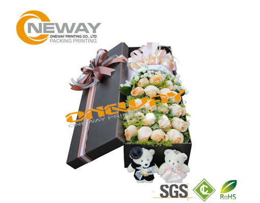 Custom OEM Professional Wedding Flower Paper Box Simple Design for Gift