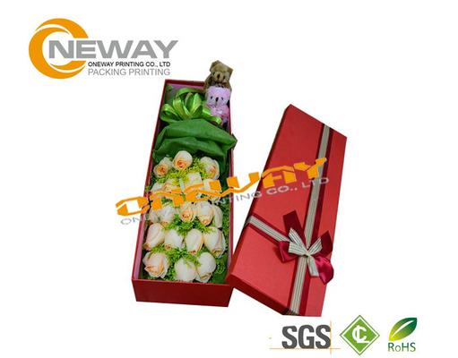 Custom OEM Professional Wedding Flower Paper Box Simple Design for Gift