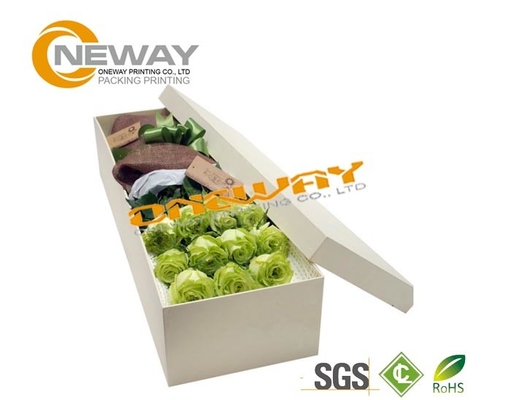 OEM Pruduction Gift Flower Paper Box CMYK And Pantone Color for Girl Friend