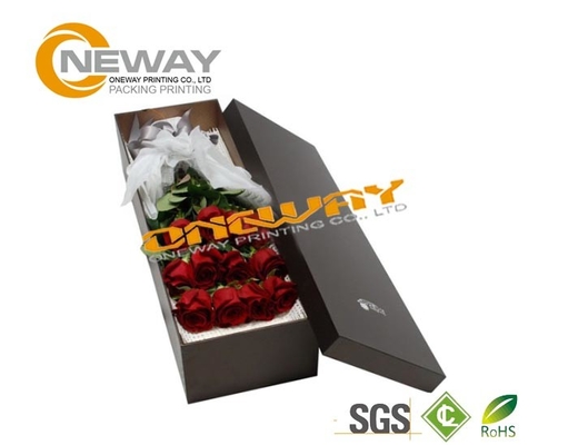 OEM Pruduction Gift Flower Paper Box CMYK And Pantone Color for Girl Friend