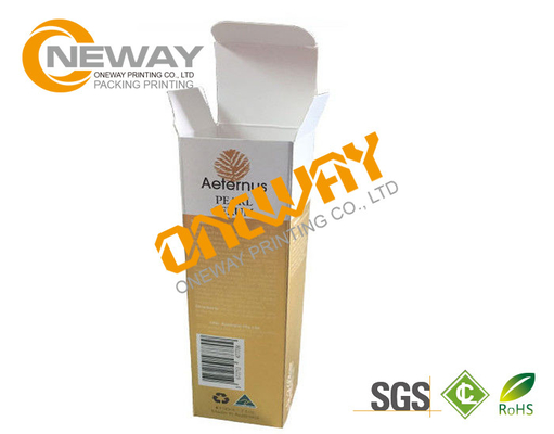 Cosmetic Packaging Boxes CMYK Or Pantone Color Cardboard  For Perfume Bottles