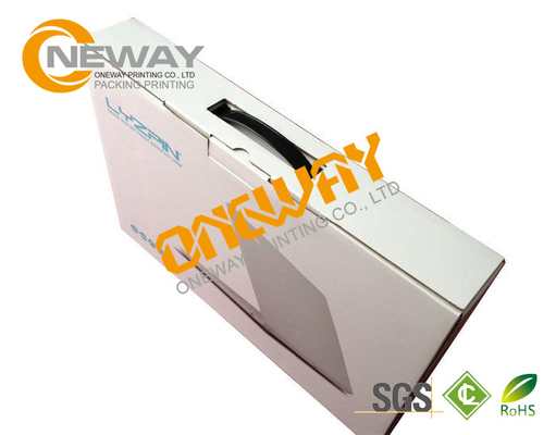 Corrugated Sliding Folding Paper Laptop Packaging Box  Handmade