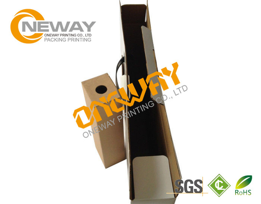 Corrugated Sliding Folding Paper Laptop Packaging Box  Handmade
