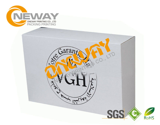 High End Executive Coeporate Custom Printed Gift Boxes , White Packaging Boxes A4 Size