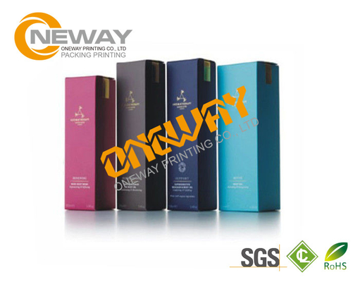 Custom Fancy Printed Paper Plastic Foldable Cosmetic Packaging Box