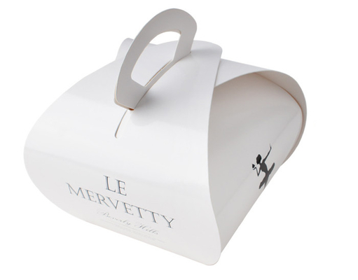 ECO Birthday Cake Packing Box Custom Printed / Matt Film Lamination