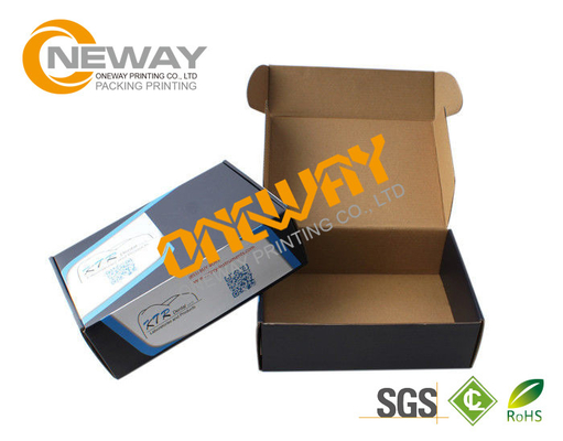 Printed Packaging Boxes , Custom Corrugated Fold Paper Box Packaging With Logo Print