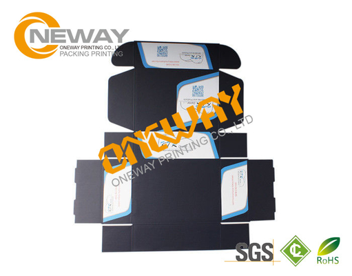 Printed Packaging Boxes , Custom Corrugated Fold Paper Box Packaging With Logo Print