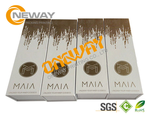 Printed Custom Corrugated Boxes ， Empty Paper Virgin Hair Packaging Boxes