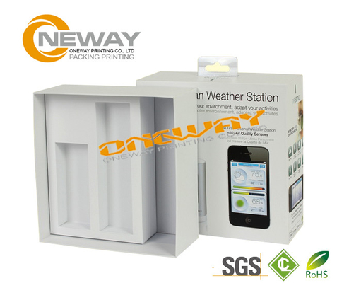Electronics Paper Packaging Box CMYK Full Color Offset Printing