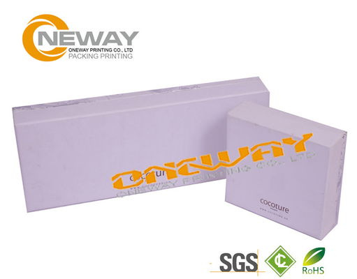 Paper Custom Printed Cosmetic Boxes Set For Gift with  PVC Window