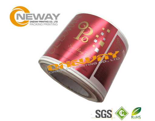 Matt Lamination Paper Custom Printed Labels For Packaging Offset Printing