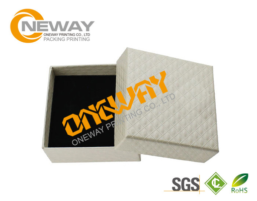 Durable Custom Printed Gift Boxes , Cardboard Jewelry Box Eco - Friendly