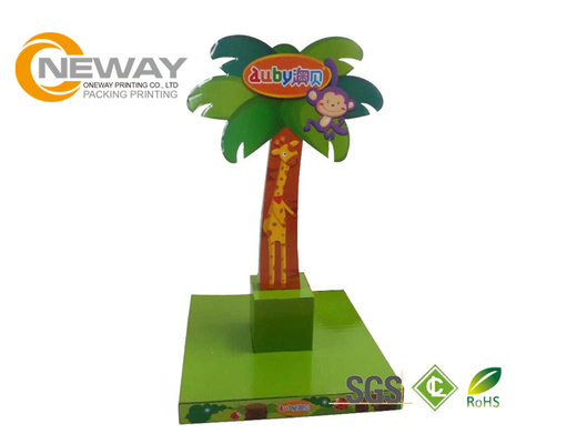 Environmentally Friendly Cardboard Display Stands , Counter Display Boxes Cardboard