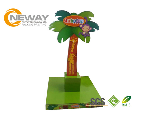 Environmentally Friendly Cardboard Display Stands , Counter Display Boxes Cardboard