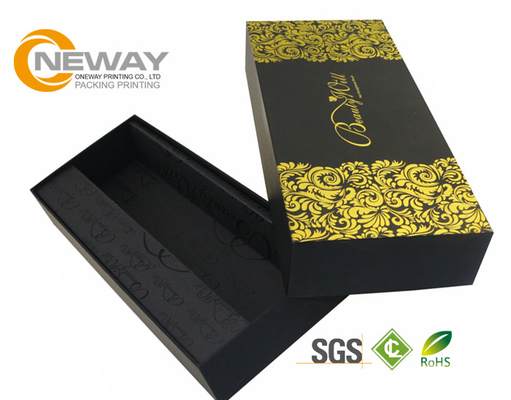 Handmade Die Cut Cardboard Printed Packaging Boxes Book Shape SGS Certification