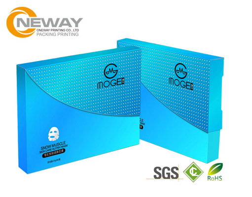 Customized Paper Packing Boxes / Cosmetic Paper Box With Lids