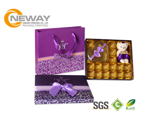 Gift Basket Flower Paper Box Rose Printed Wedding Dress Packing Boxes