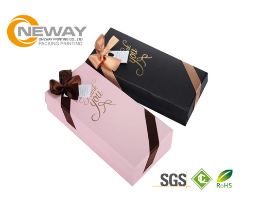 Luxury Flower Shiny Boxes , Rose / Cube Gift Flower Packaging Boxes