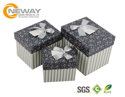 Flower Gift Box Texture Paper Lovely Rose Flower Packaging Box for Valentine'S Day Present