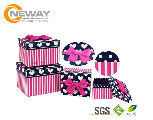 Birthday Party Celebration Cardboard Presentation Boxes With Luxury Custom Printing