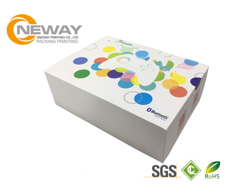 Promotional Customized Electronic Packaging , Craft Handmade Cardboard Boxes