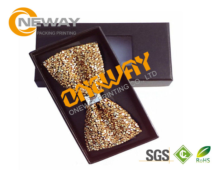 Printed Packaging Boxes , Top Supplier Printing Paper Custom Bow Tie Packaging Box
