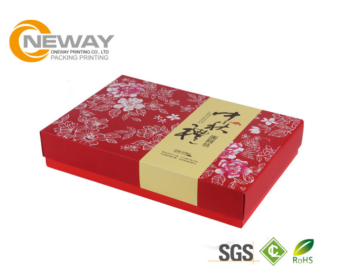 Custom Printed Gift Boxes , Delicate high level Rigid Cookies Paper Gift Boxes